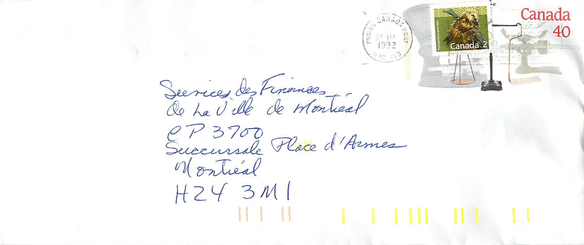 Entier Postal Postal Stationary Canada Balance Dayton  
