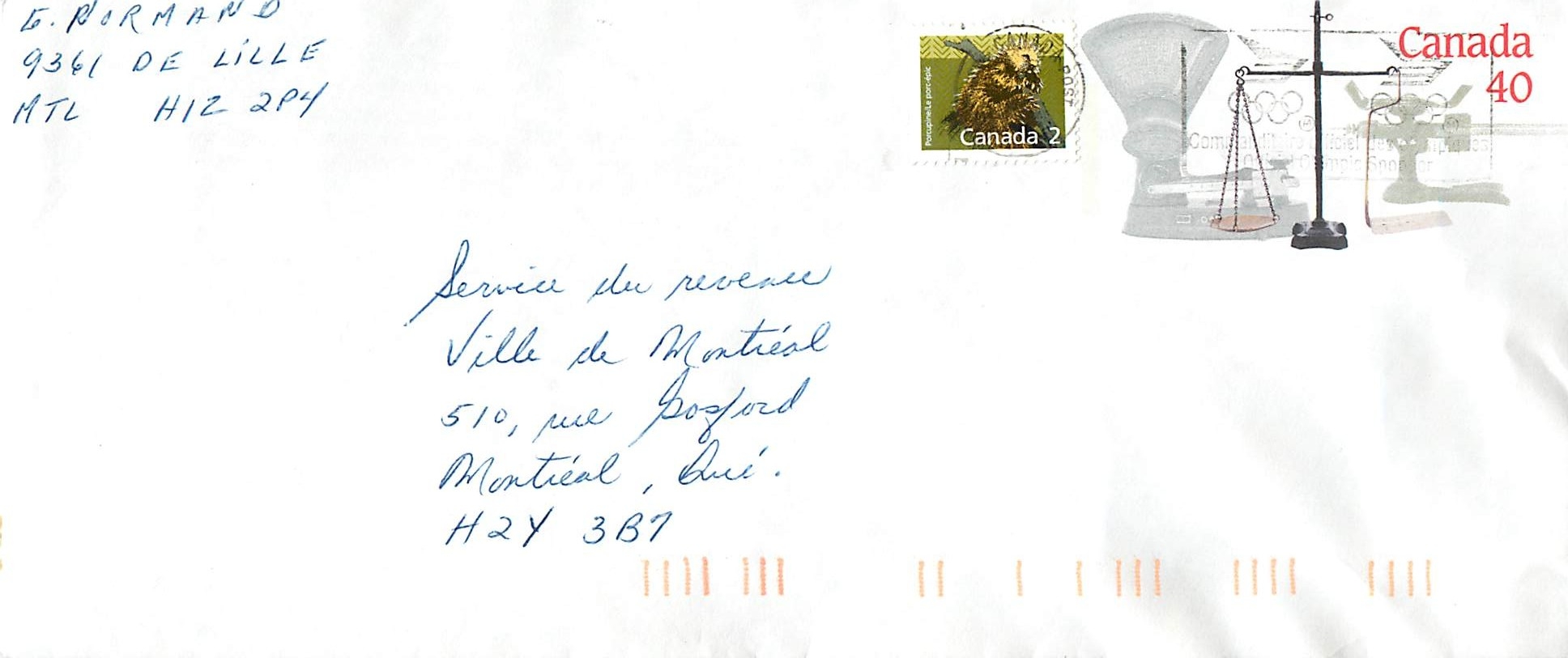 Entier Postal Postal Stationary Canada Balance Dayton  