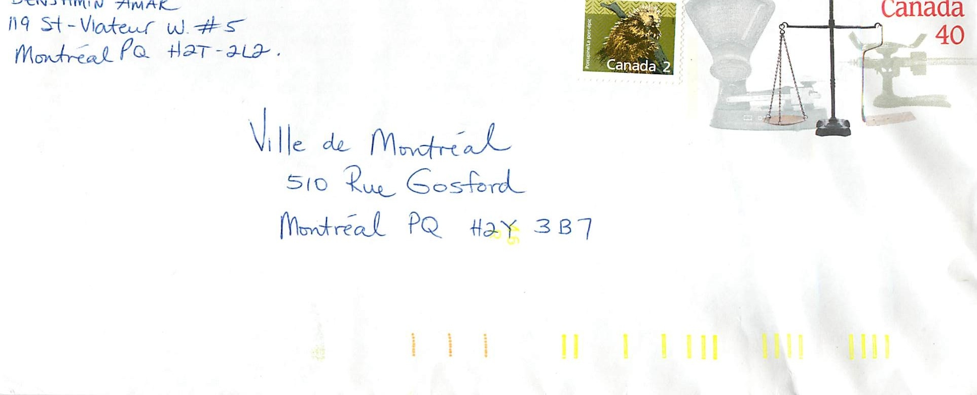 Entier Postal Postal Stationary Canada Balance Dayton