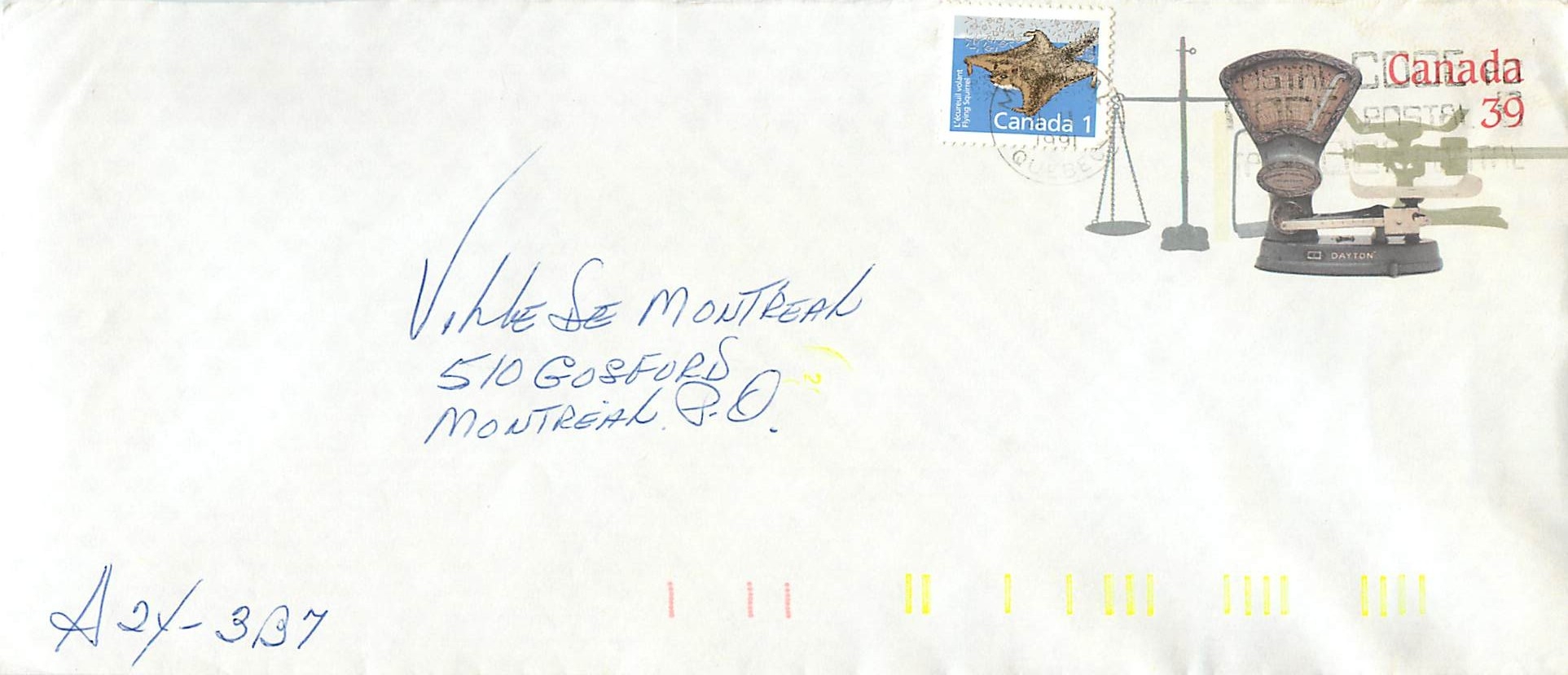 Entier Postal Postal Stationary Canada Balance Dayton  