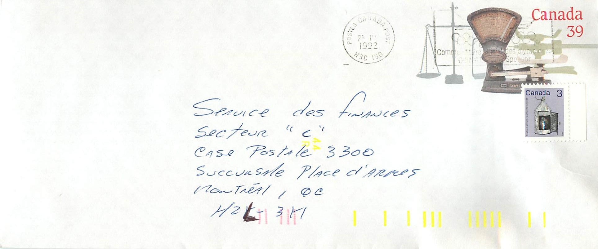 Entier Postal Postal Stationary Canada Balance Dayton  