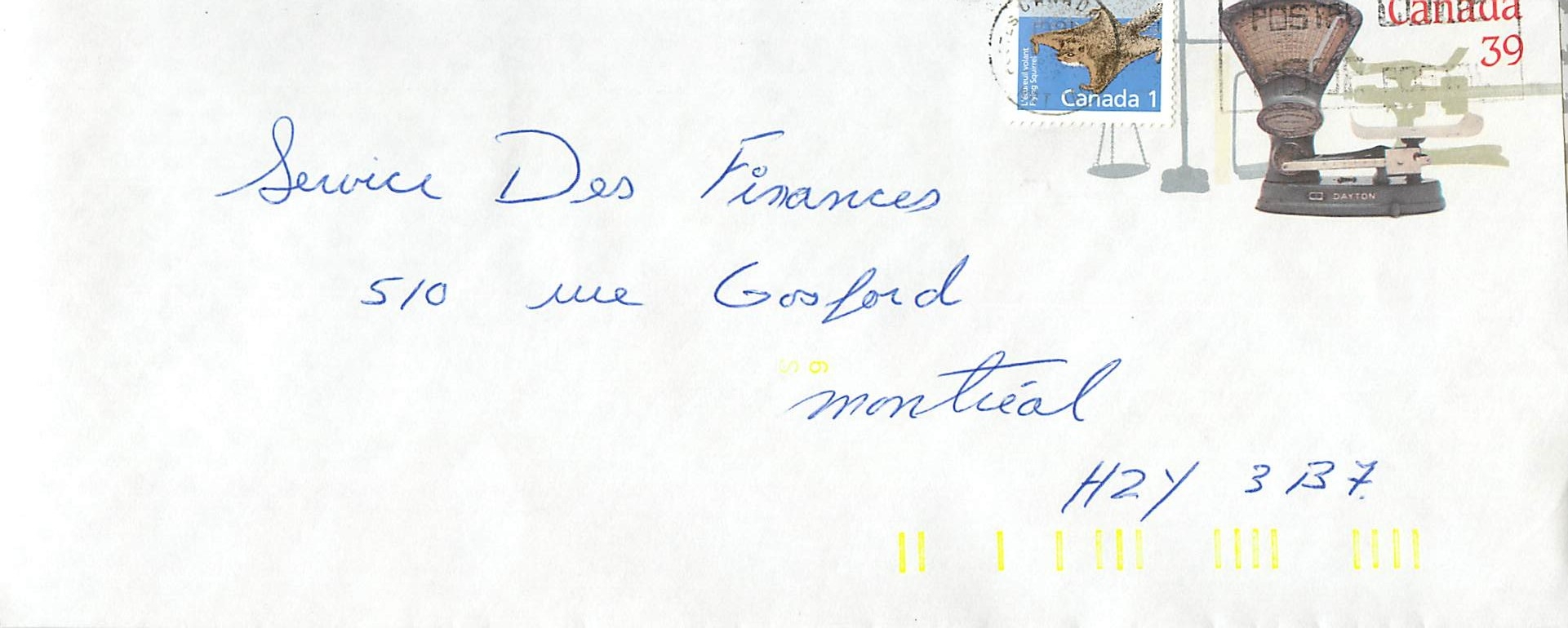 Entier Postal Postal Stationary Canada Balance Dayton