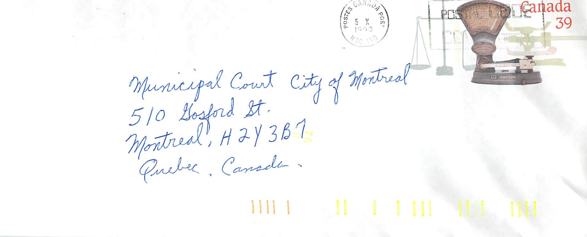 Entier Postal Postal Stationary Canada Balance Dayton