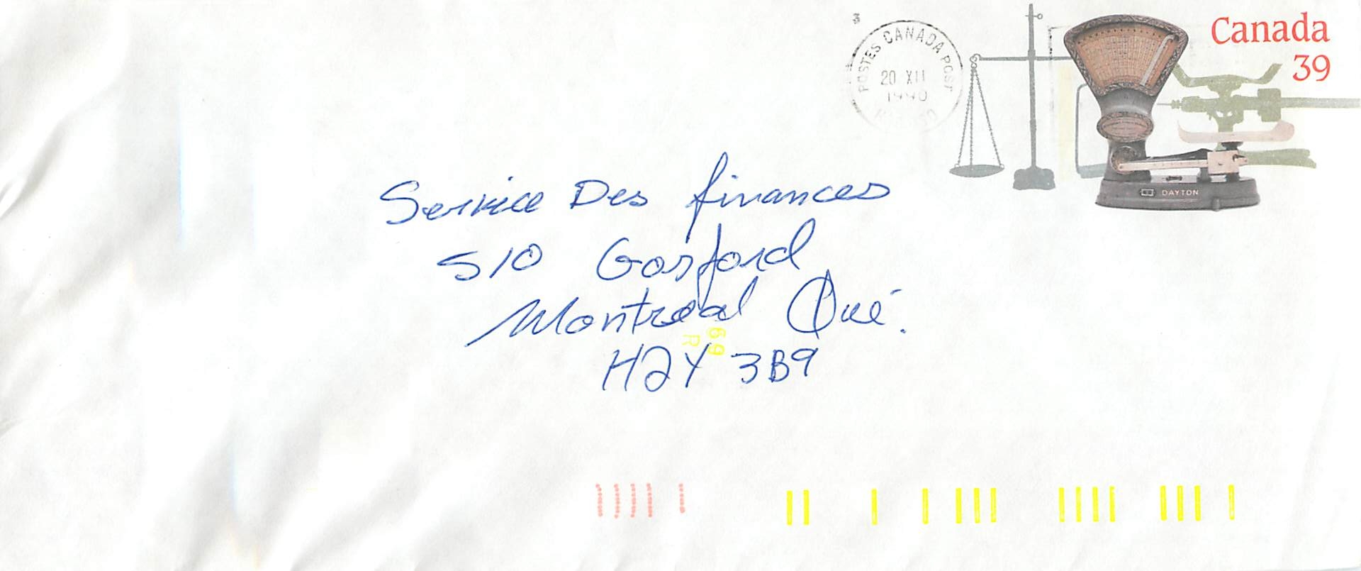 Entier Postal Postal Stationary Canada Balance Dayton  