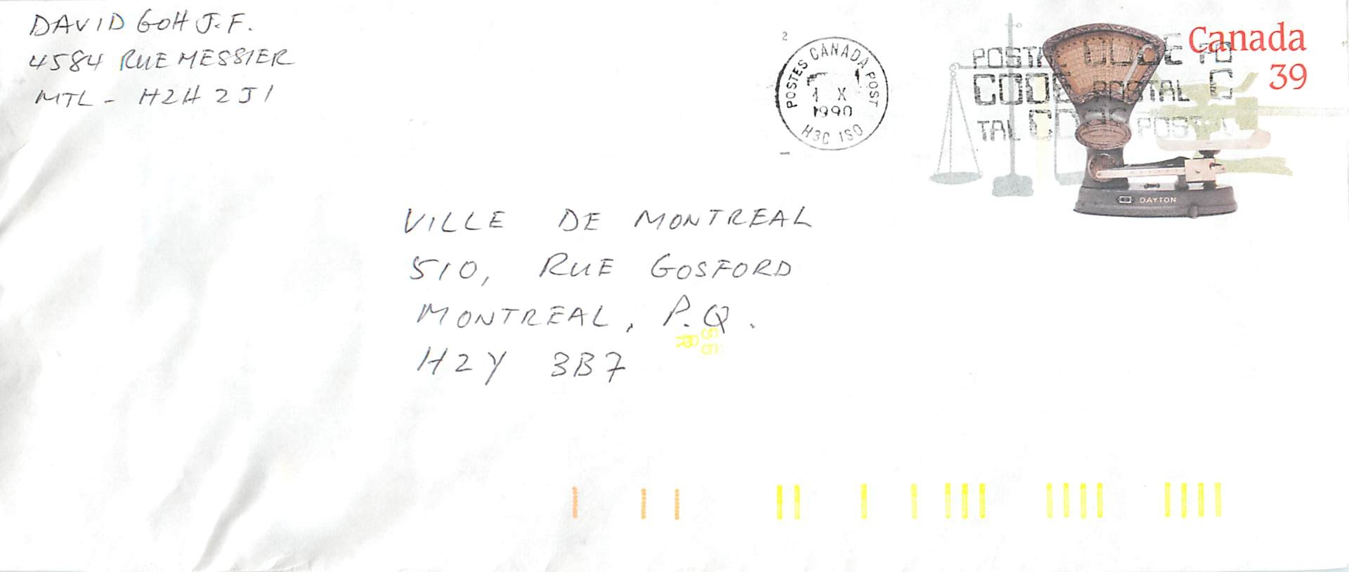 Entier Postal Postal Stationary Canada Balance Dayton  