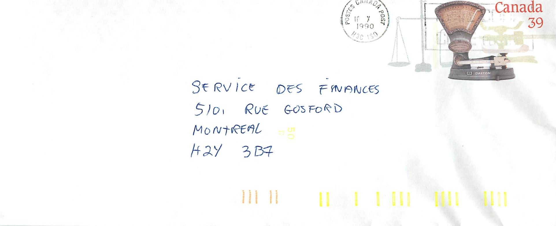 Entier Postal Postal Stationary Canada Balance Dayton  