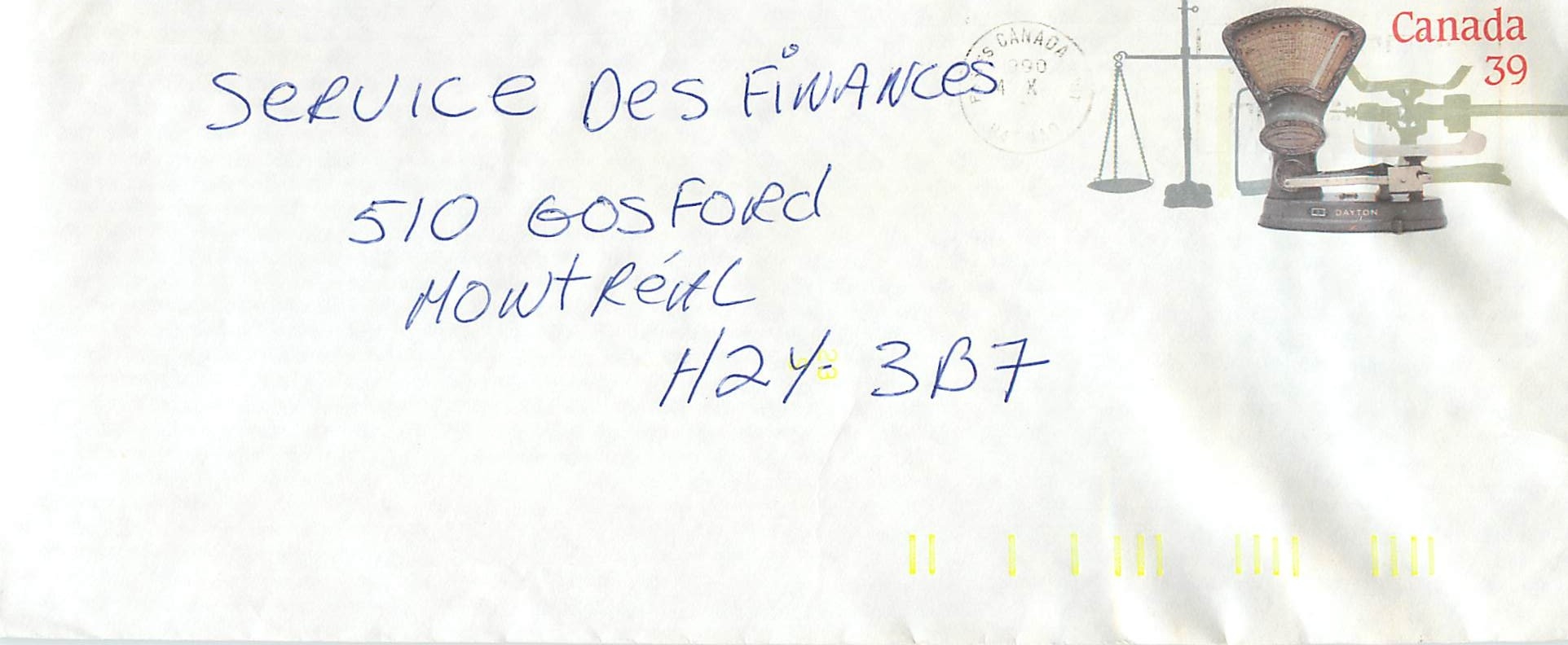 Entier Postal Postal Stationary Canada Balance Dayton  