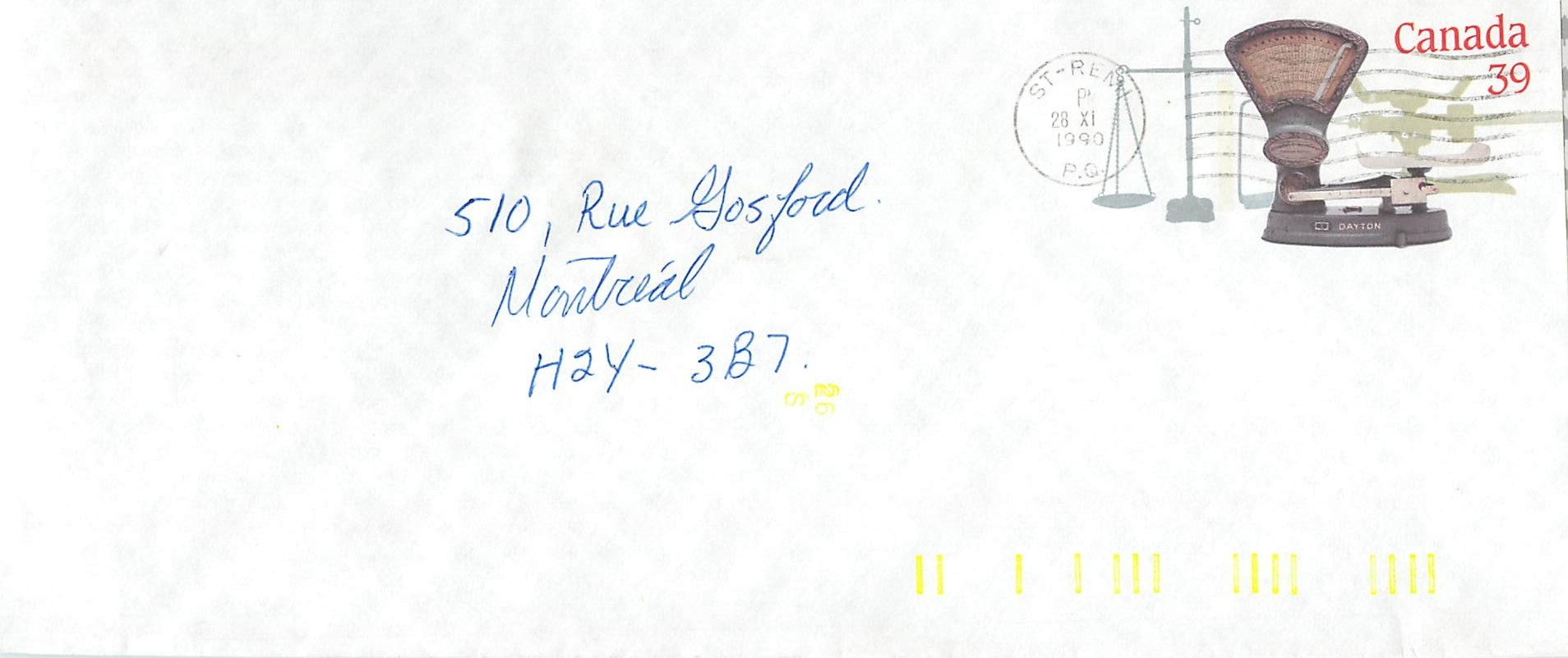 Entier Postal Postal Stationary Canada Balance Dayton St Remi