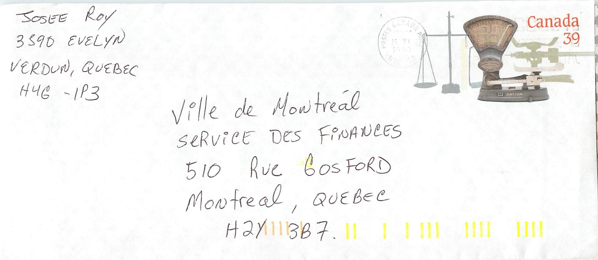 Entier Postal Postal Stationary Canada Balance Dayton 