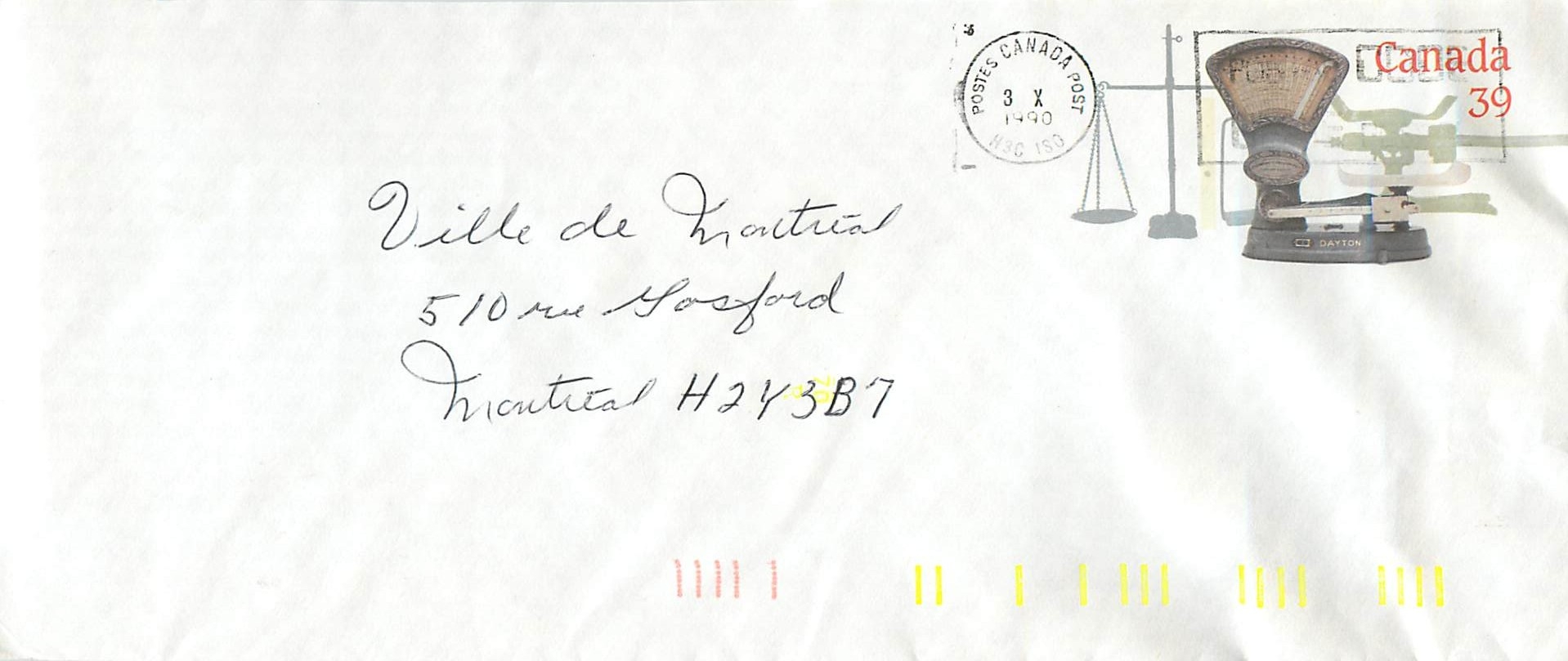 Entier Postal Postal Stationary Canada Balance Dayton