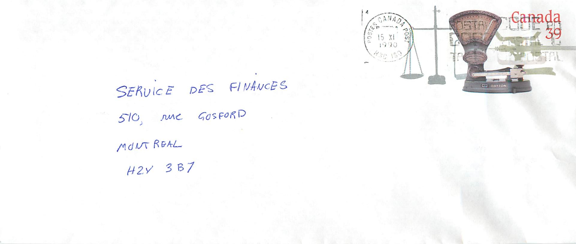 Entier Postal Postal Stationary Canada Balance Dayton