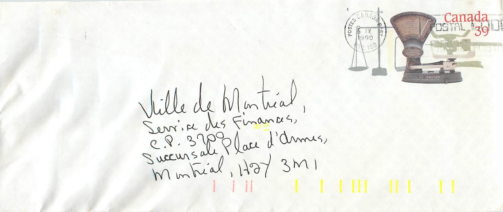 Entier Postal Postal Stationary Canada Pese Personnes