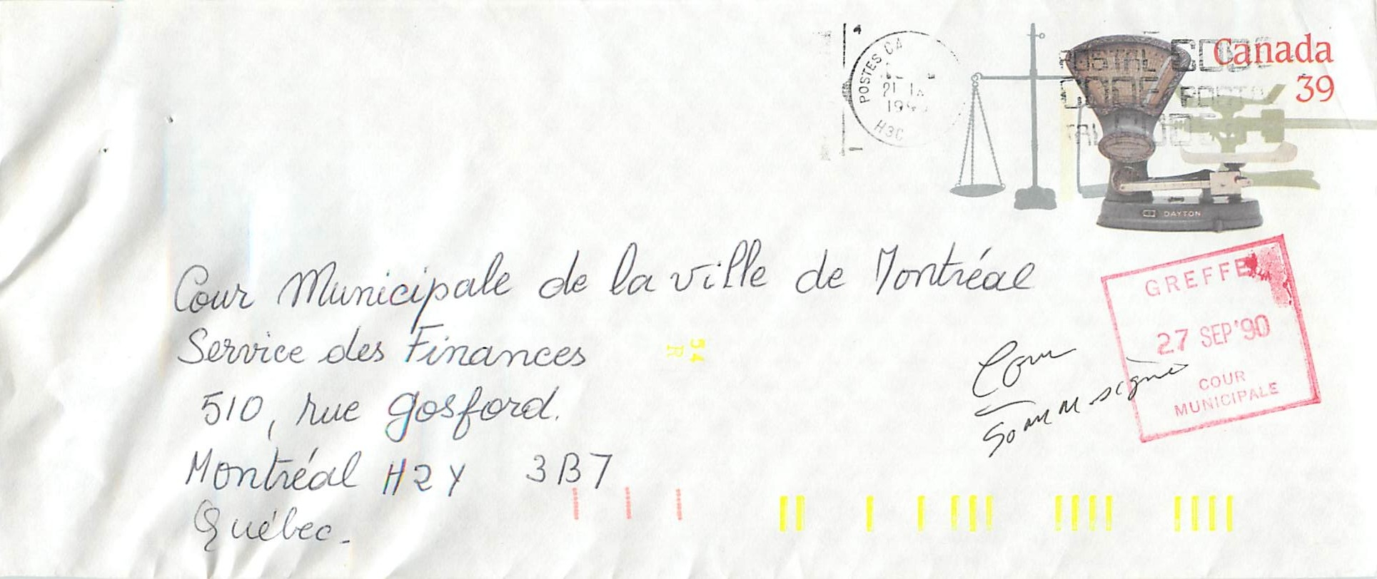 Entier Postal Postal Stationary Canada Pese Personnes