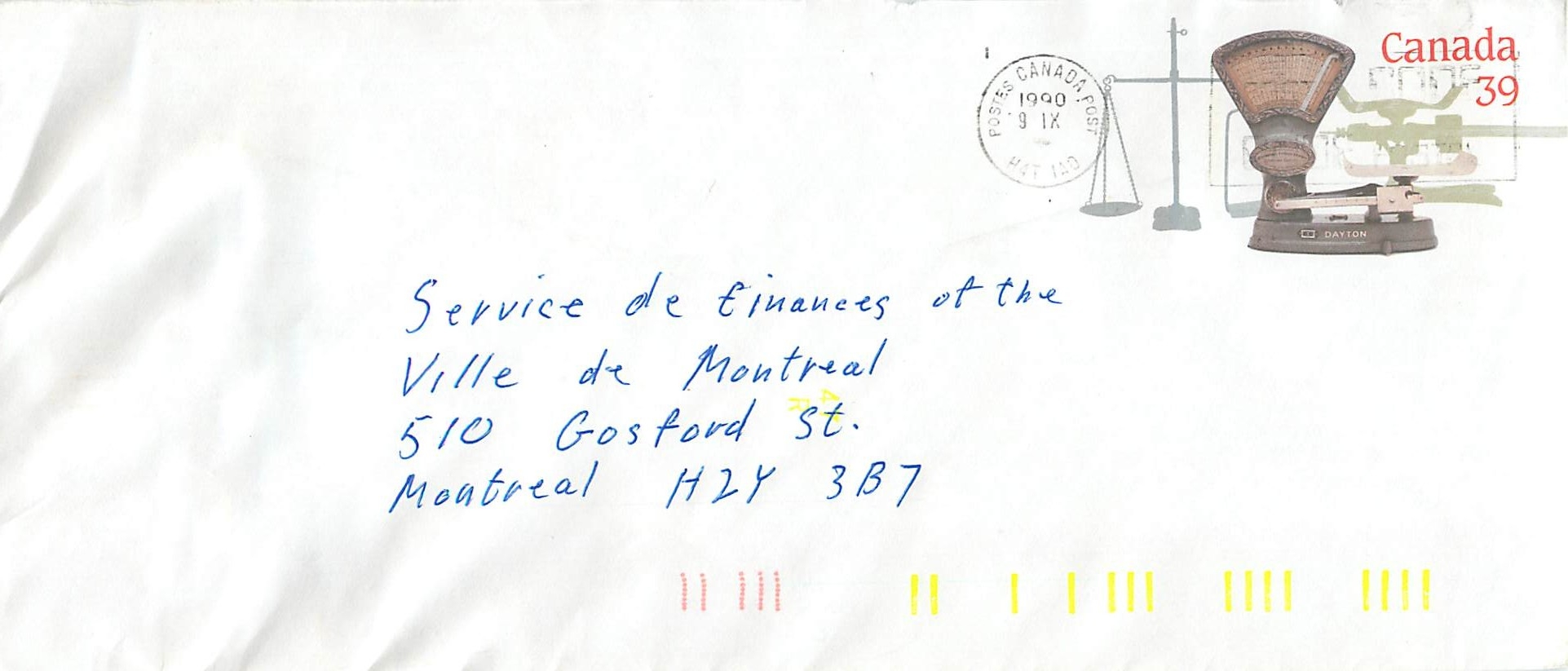 Entier Postal Postal Stationary Canada Pese Personnes 