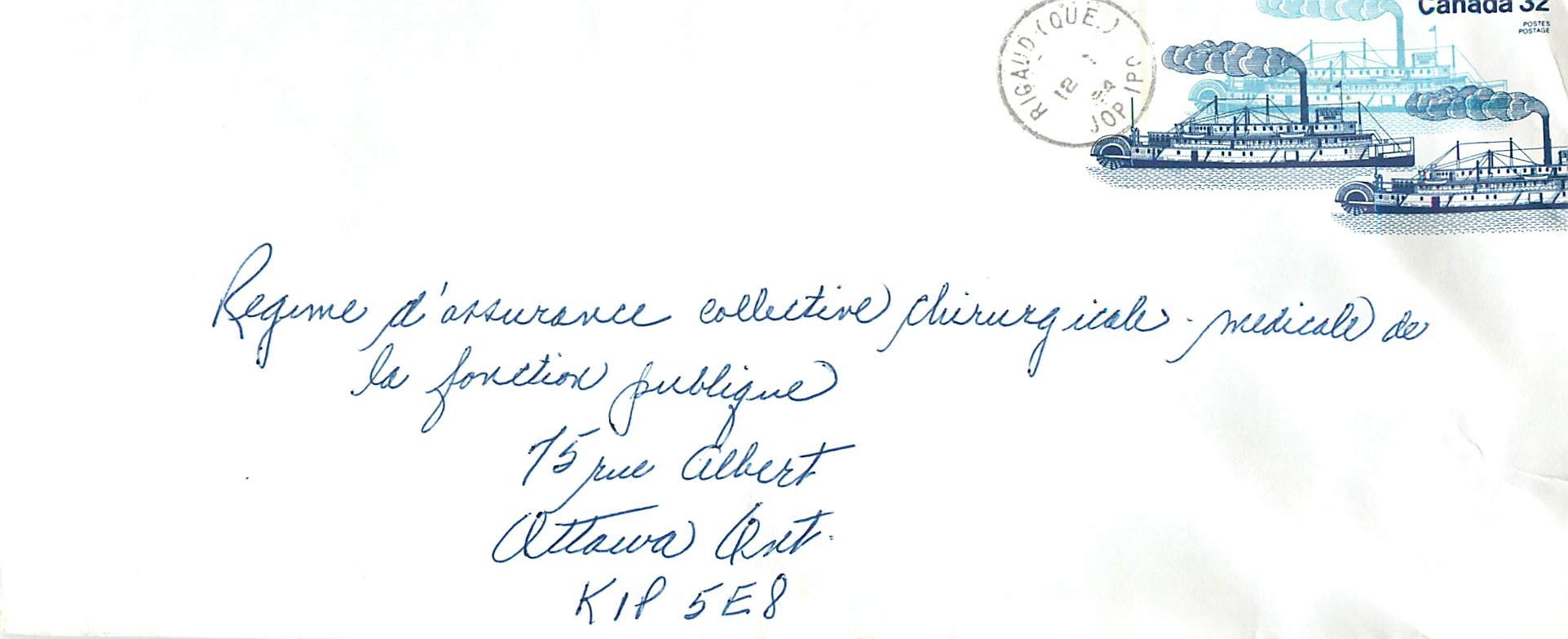 Entier Postal Postal Stationary Canada Bateaux Bateau Rigaud