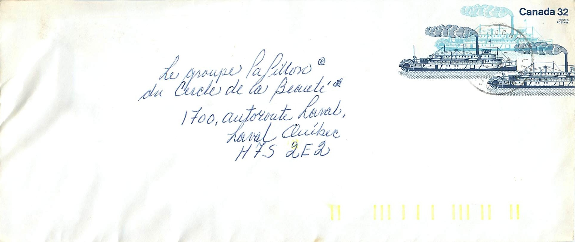 Entier Postal Postal Stationary Canada Bateaux Bateau 