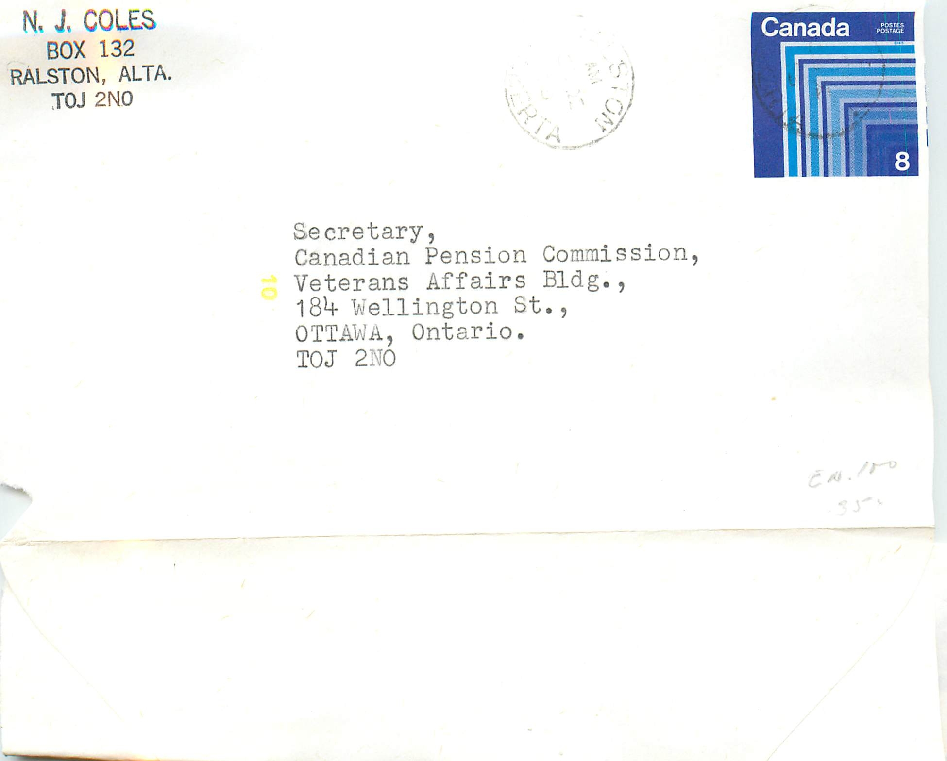 Entier Postal Postal Stationary Canada