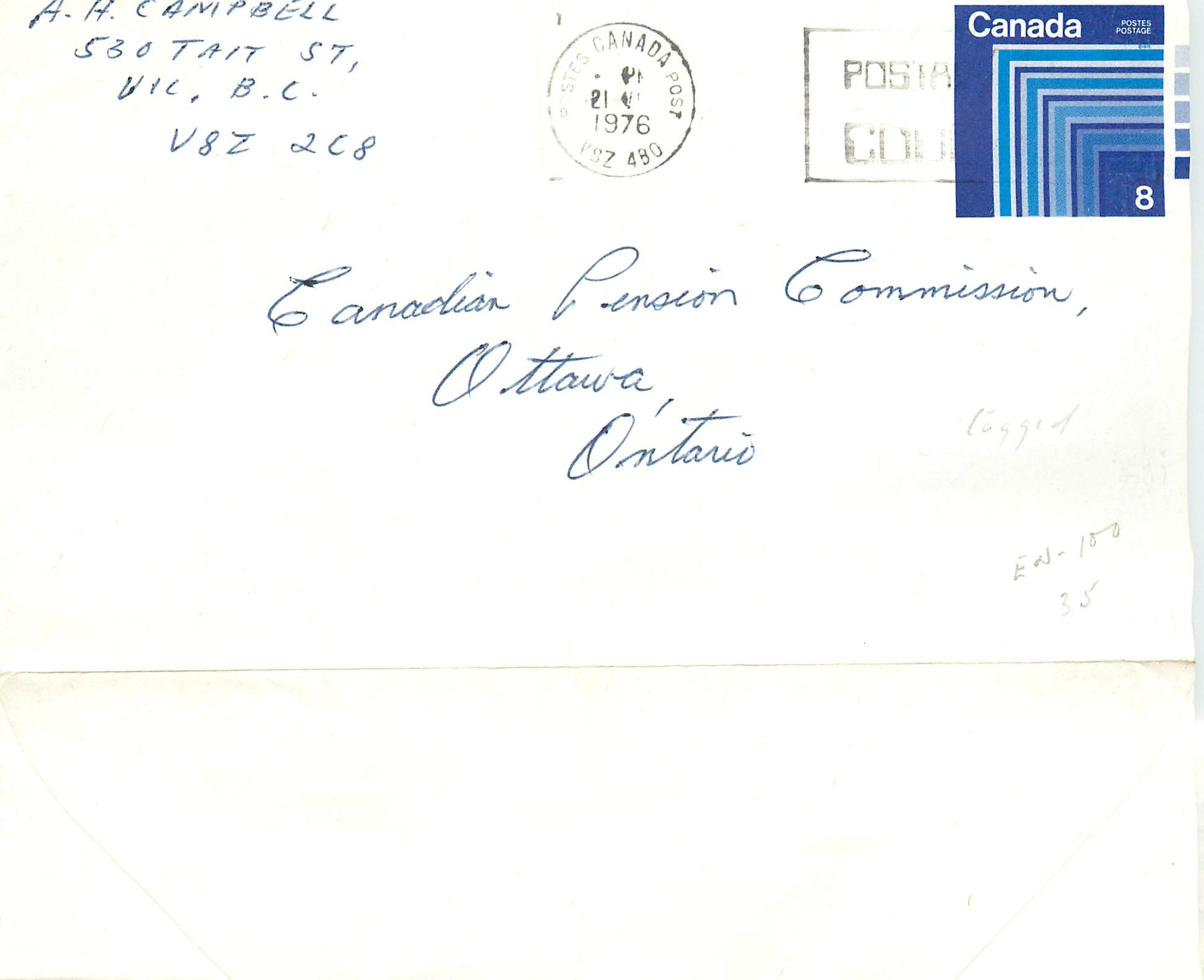 Entier Postal Postal Stationary Canada
