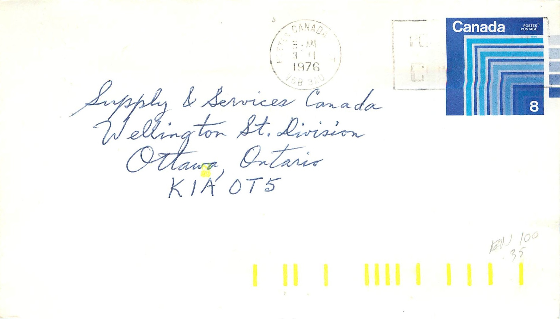 Entier Postal Postal Stationary Canada
