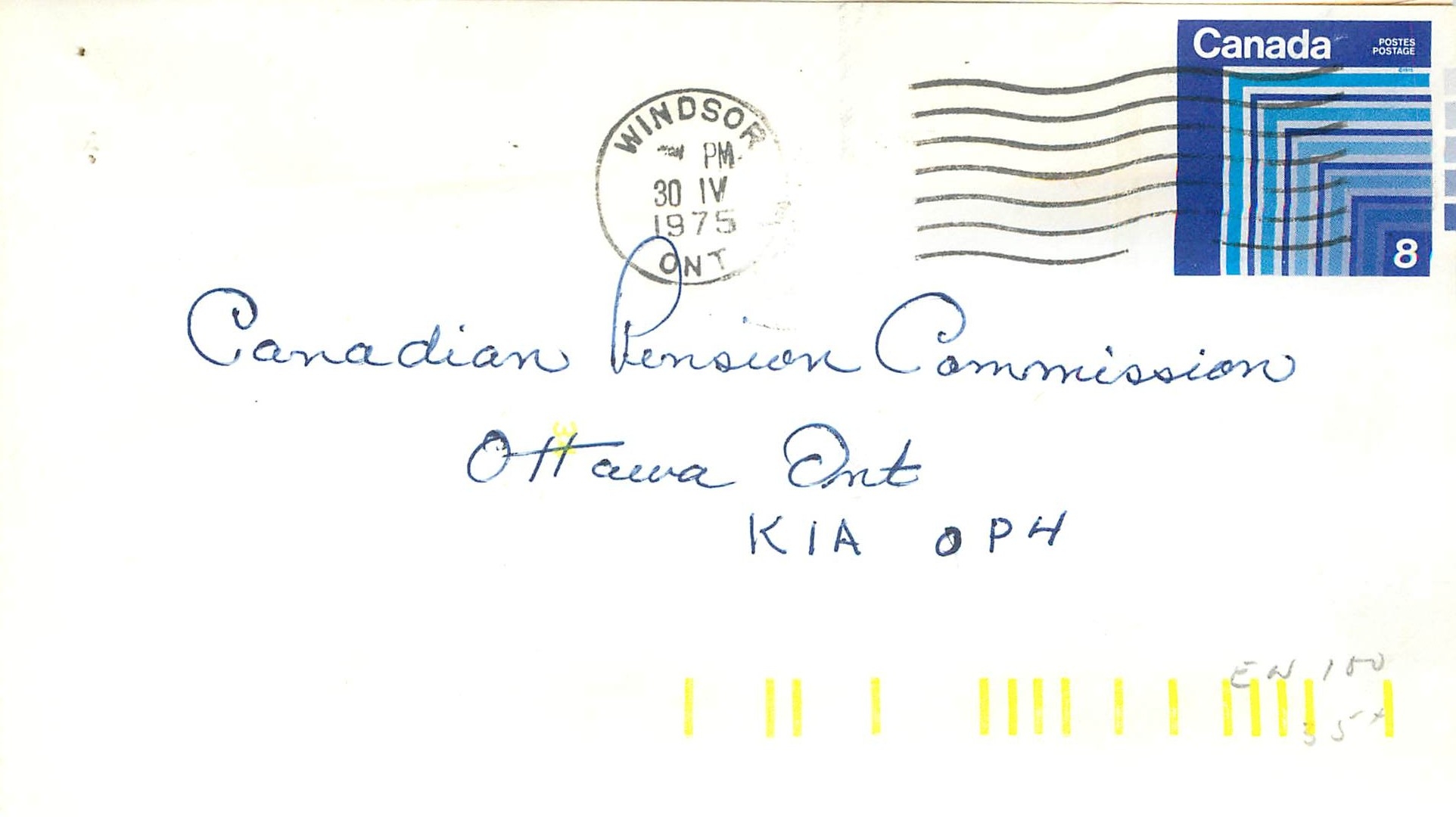 Entier Postal Postal Stationary Canada Windsor