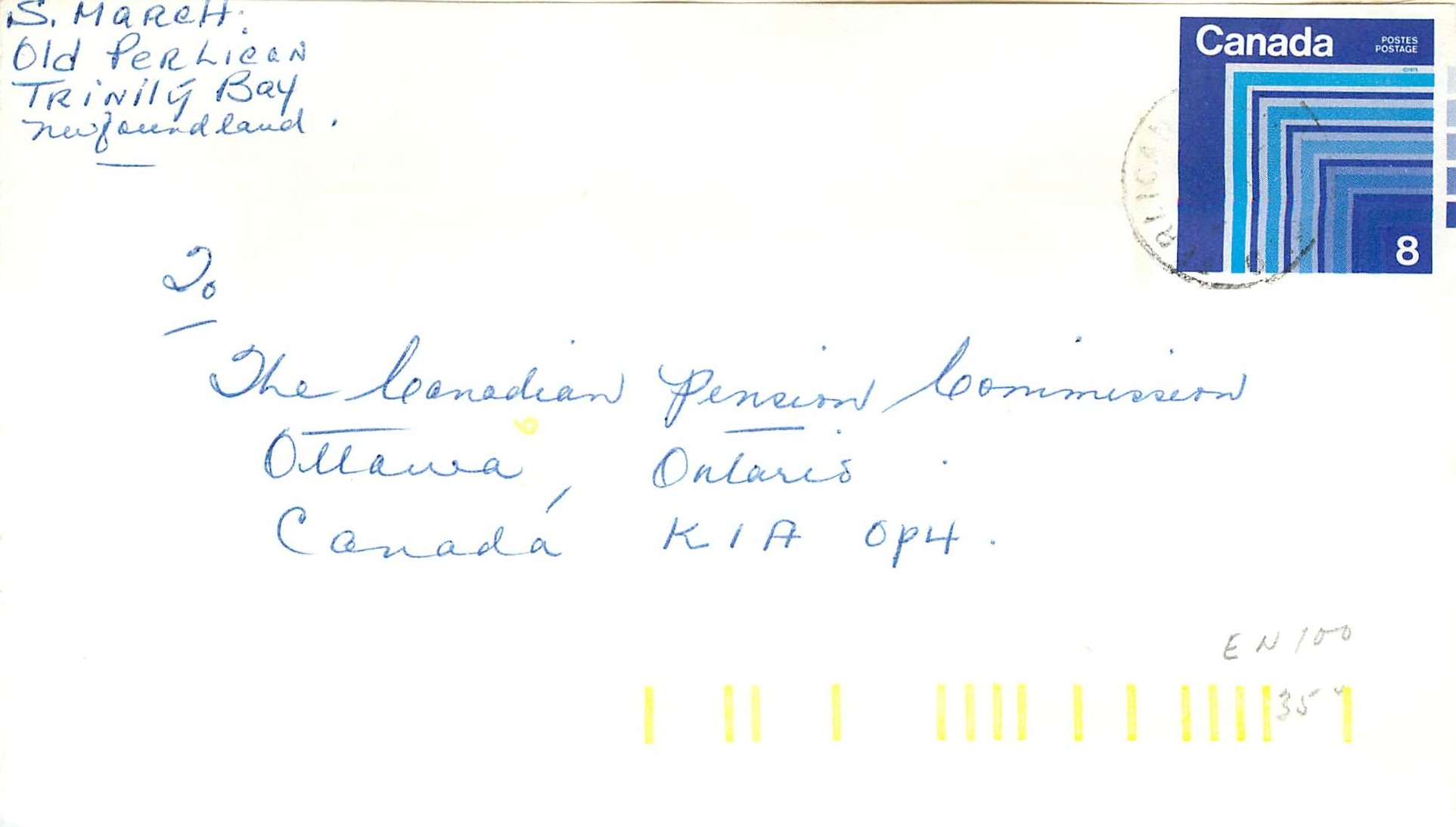 Entier Postal Postal Stationary Canada