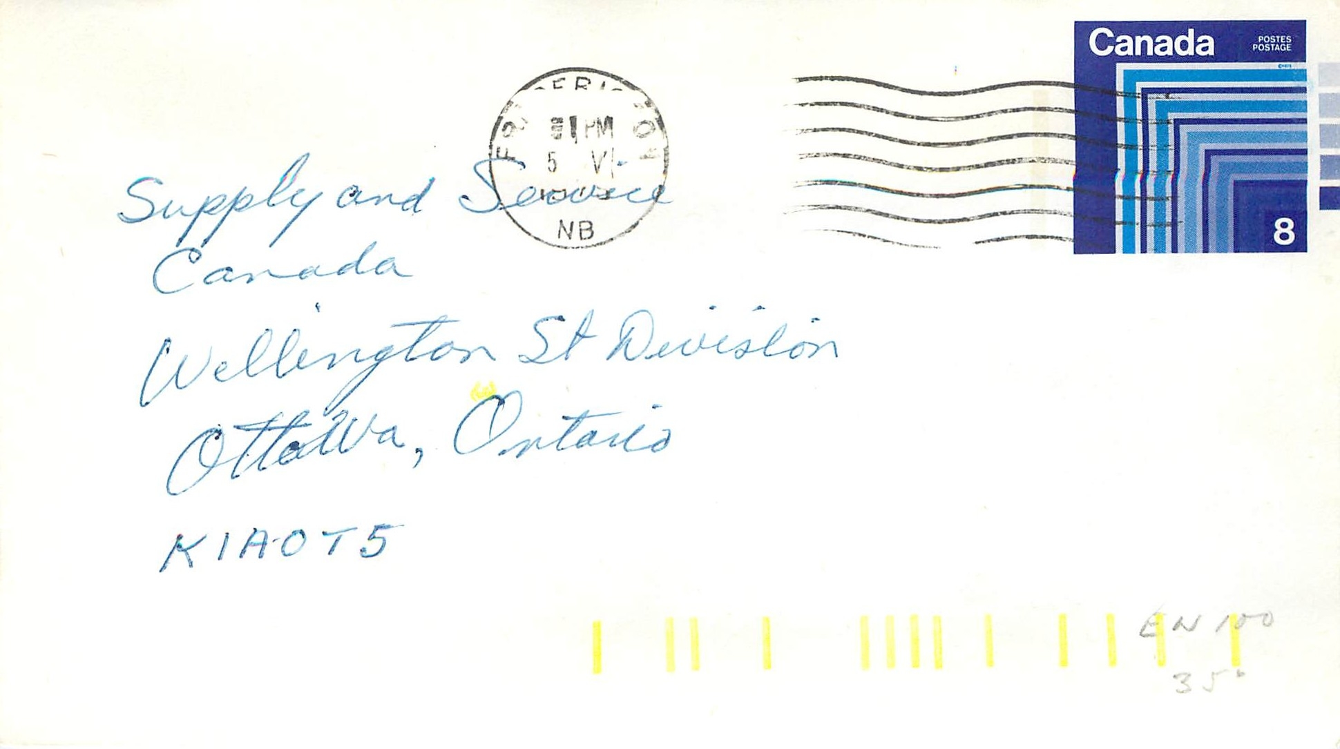Entier Postal Postal Stationary Canada