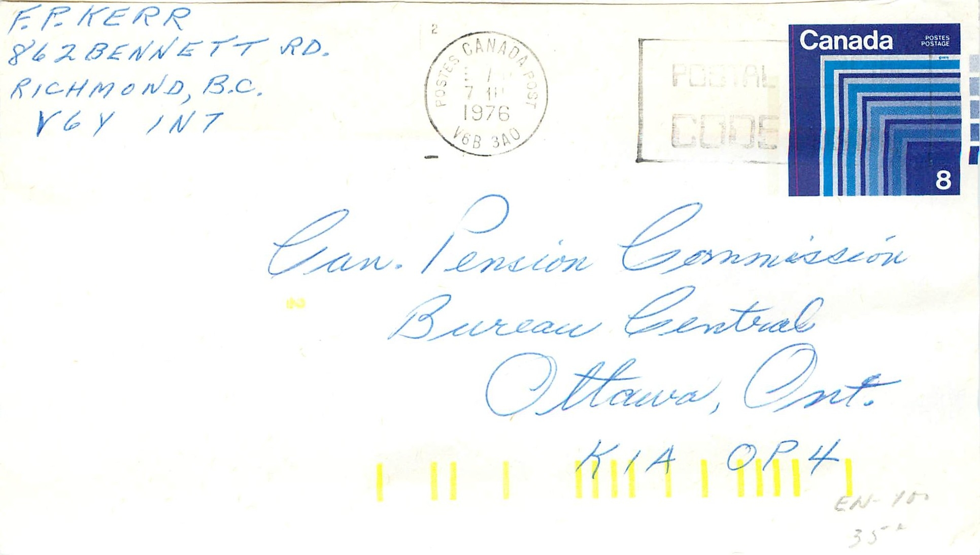 Entier Postal Postal Stationary Canada 