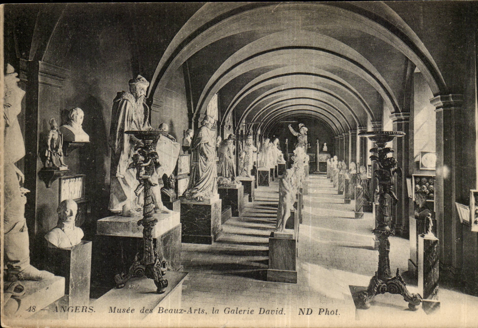 Angers CPA Museum of Beautiful arts Gallery David