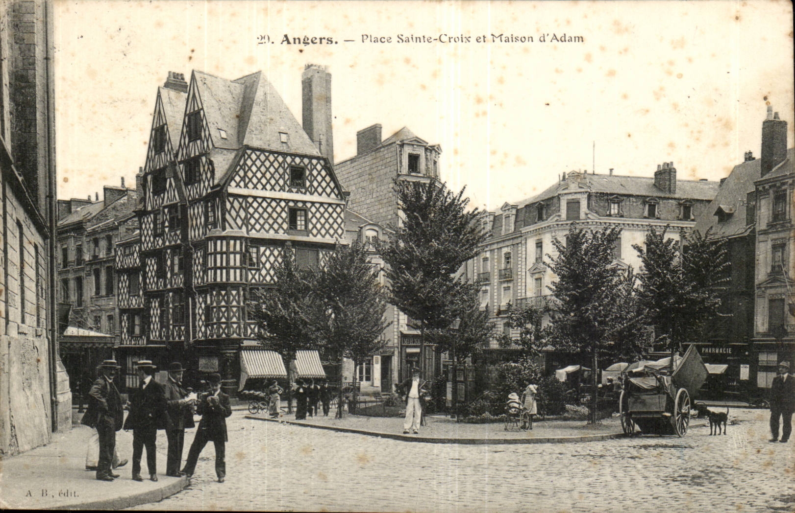 Angers CPA Sainte Places Cross and House of Adam