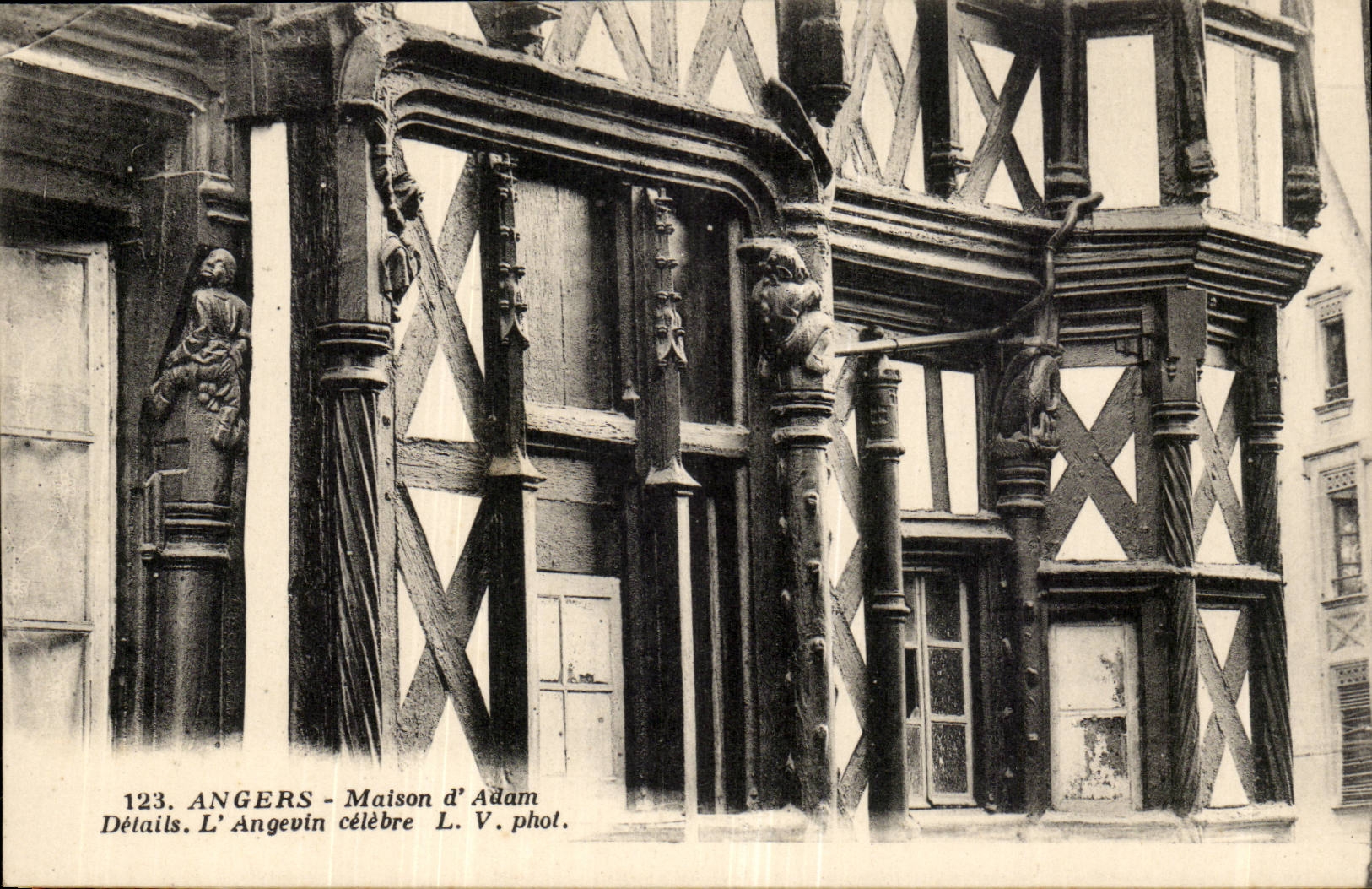 Angers CPA House of Adam Details the famous angevin