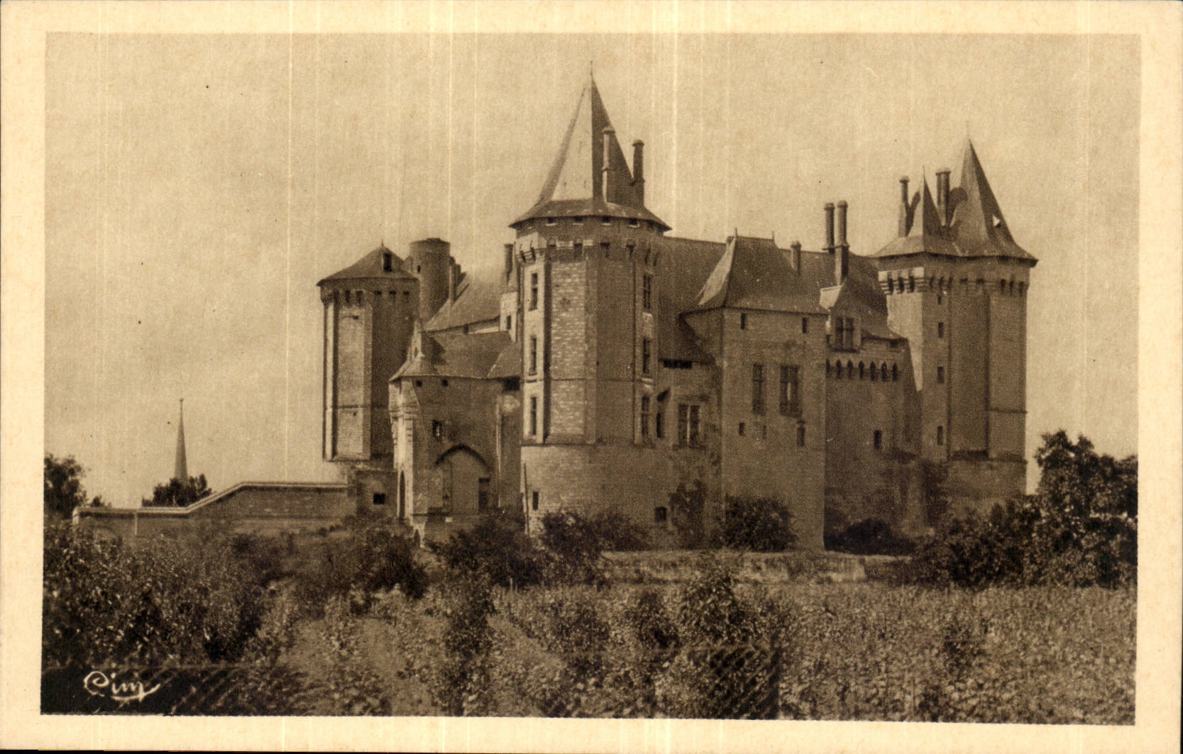 Saumur CPA das starke Schloss