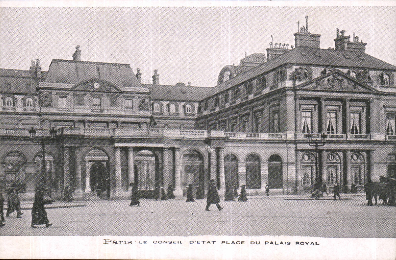 Paris CPA Le conseil d'etat place du Palais royal