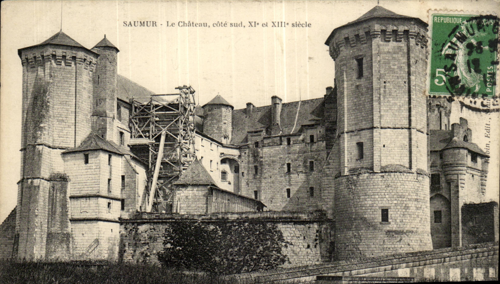 Saumur CPA Castle Southern part