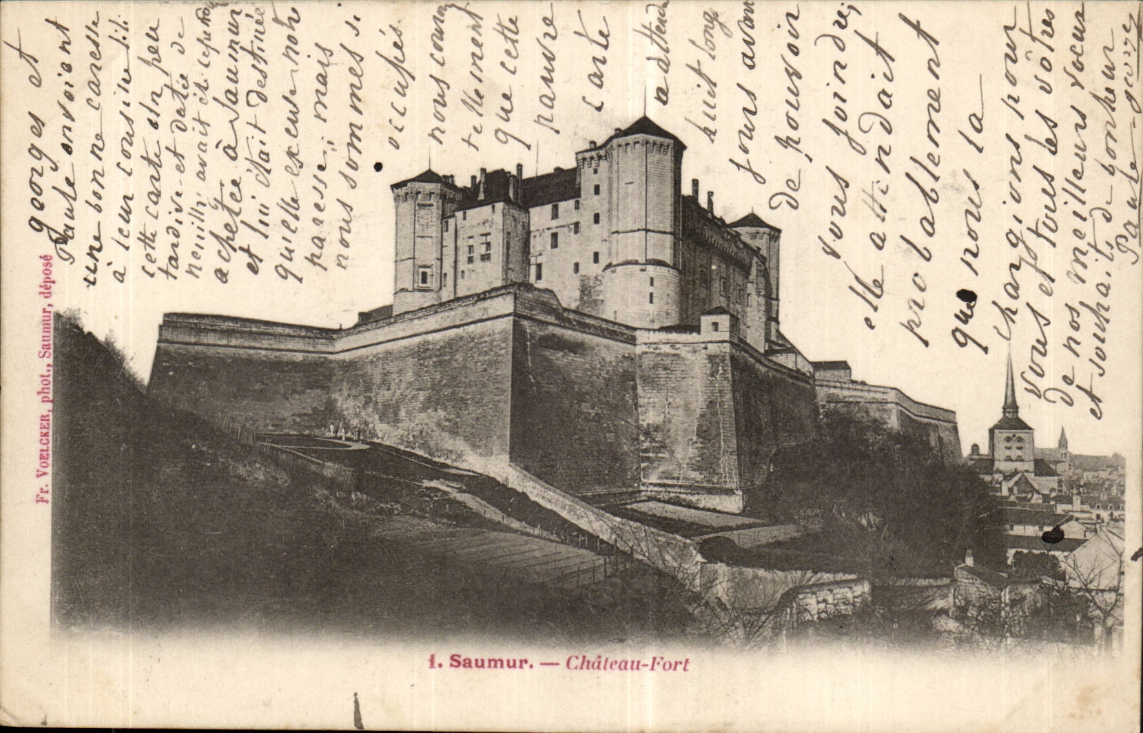 Saumur CPA the strong castle