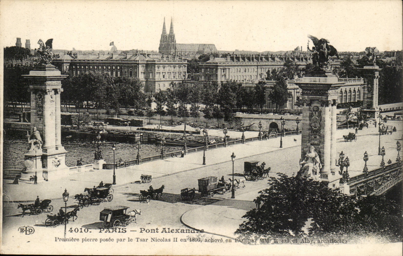 Paris-Le Pont Alexandre -CPA