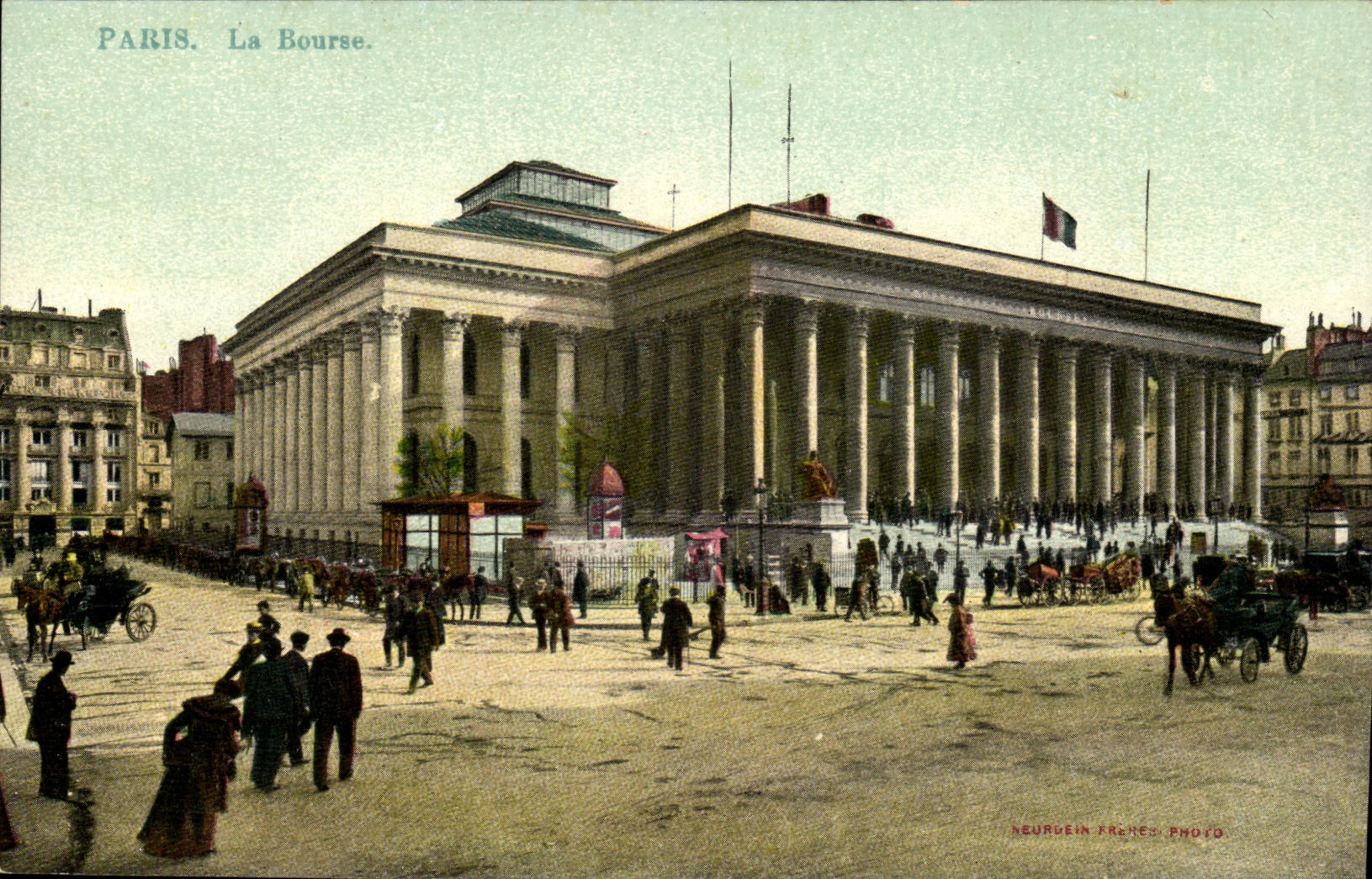 Paris CPA La Bourse