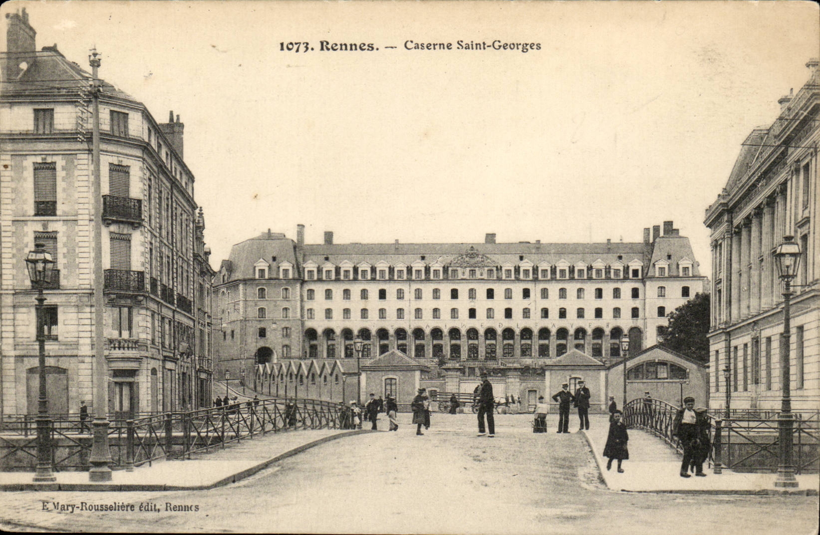 Rennes CPA Caserne Saint Georges