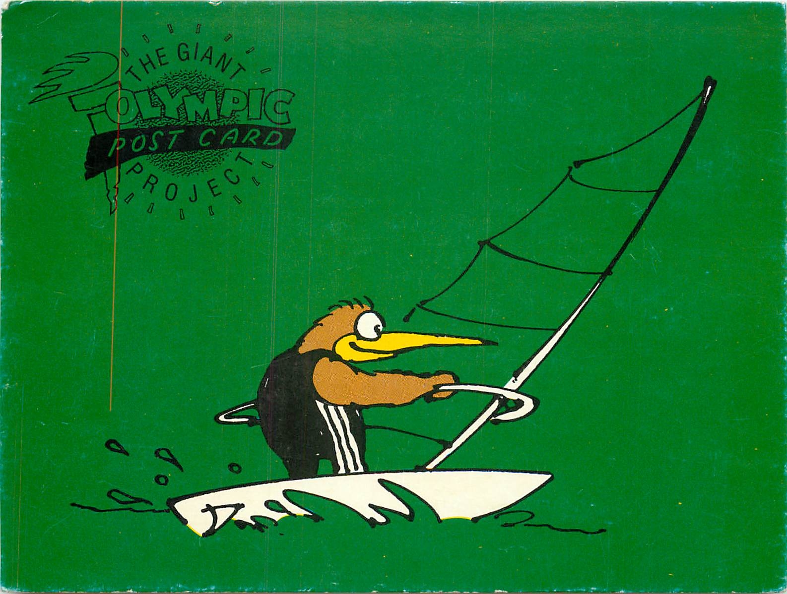 The Giant Olympic Project Planche a voile Pingouin Jeux Olympiques