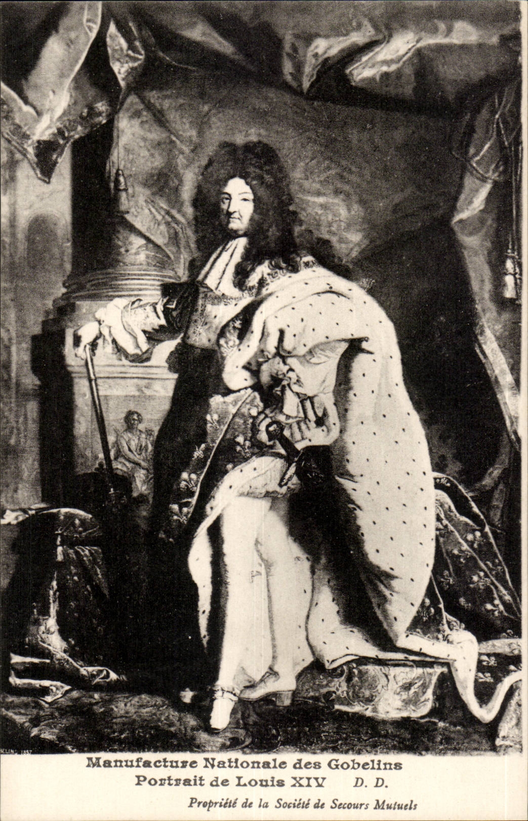 CPA Manufactures Goblins Portrait of Louis XIV