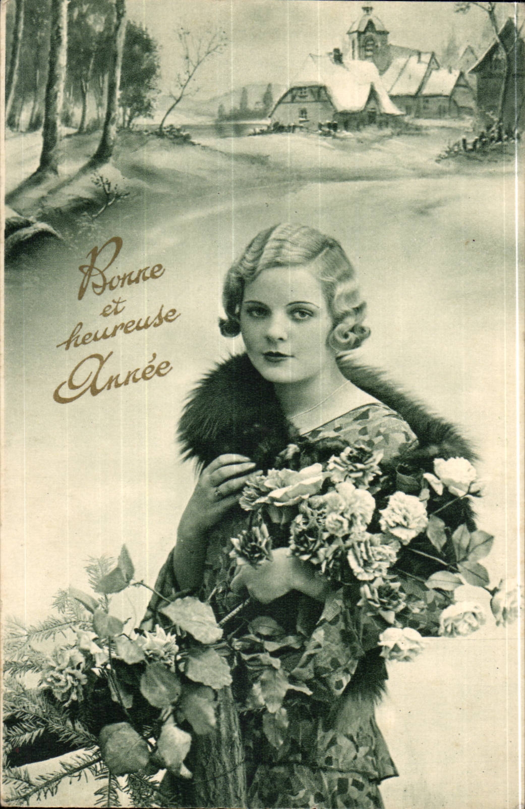 CPA Fantasy Woman Happy New Year