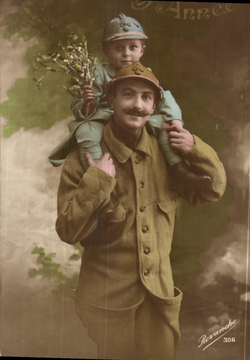 CPA Phantasie-Kind-gluckliches neues Jahr