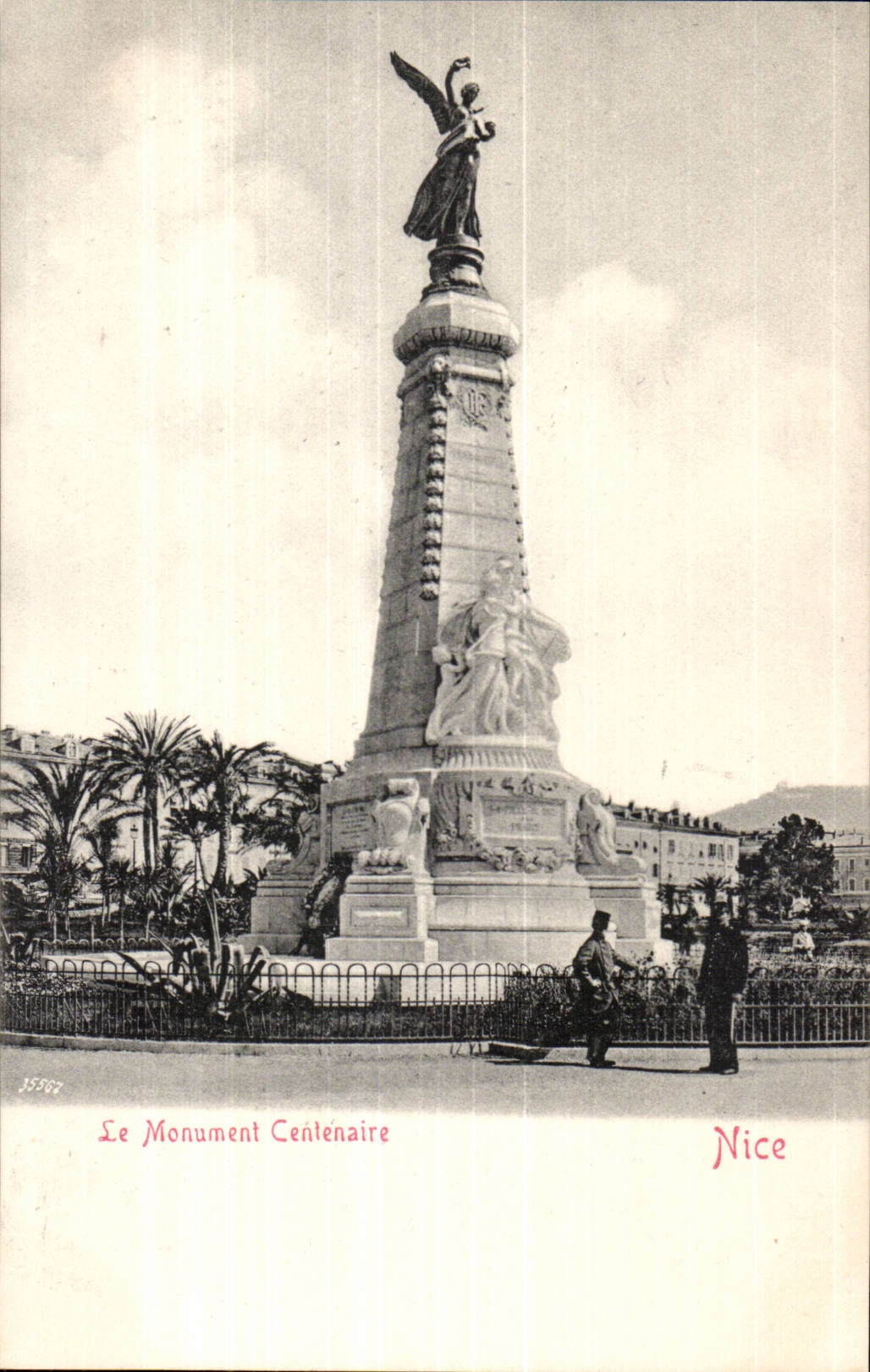 Nice CPA the monument centenary