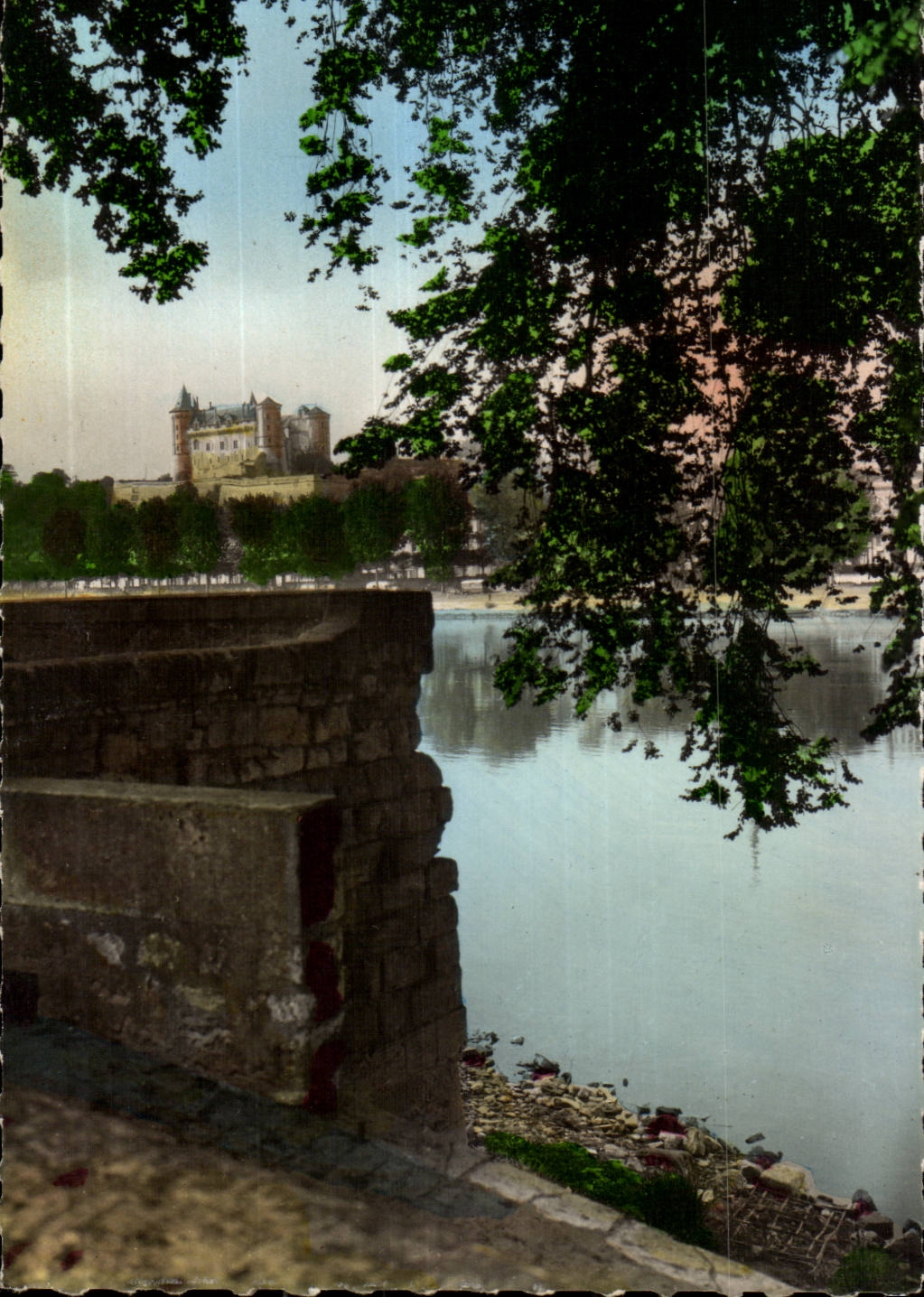 Saumur CPA Castle Quay of Maronniers