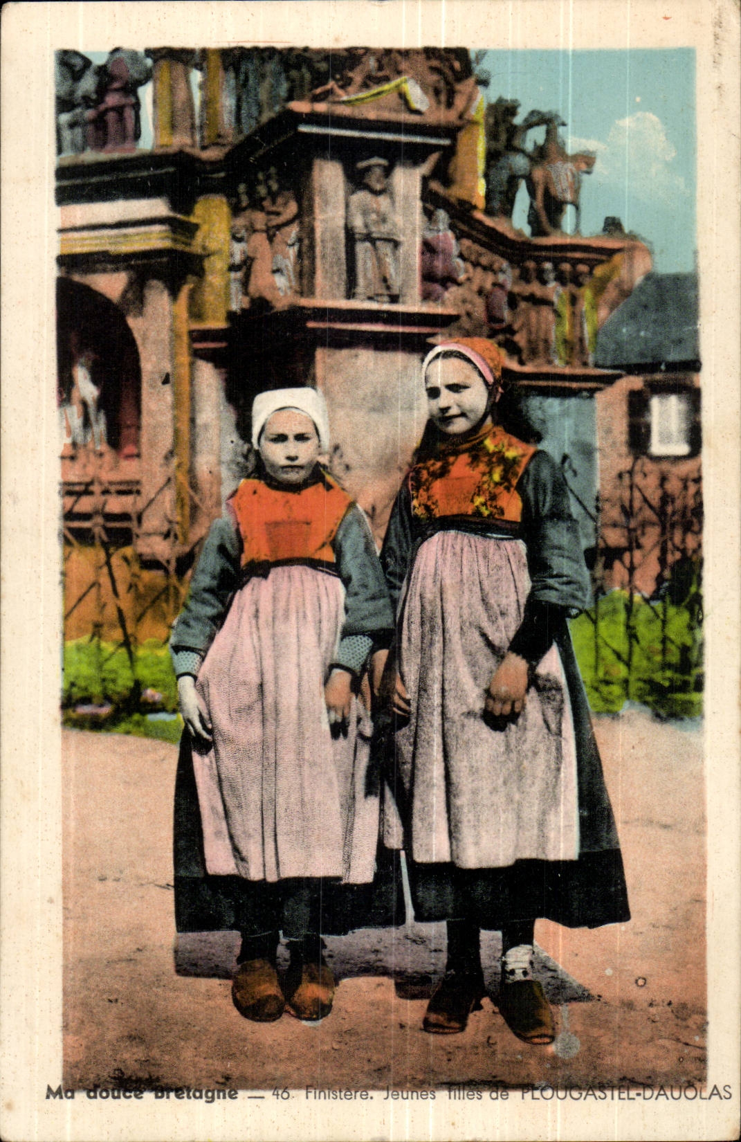 My soft Brittany CPA Finistere Young girls Plougas Daoulas