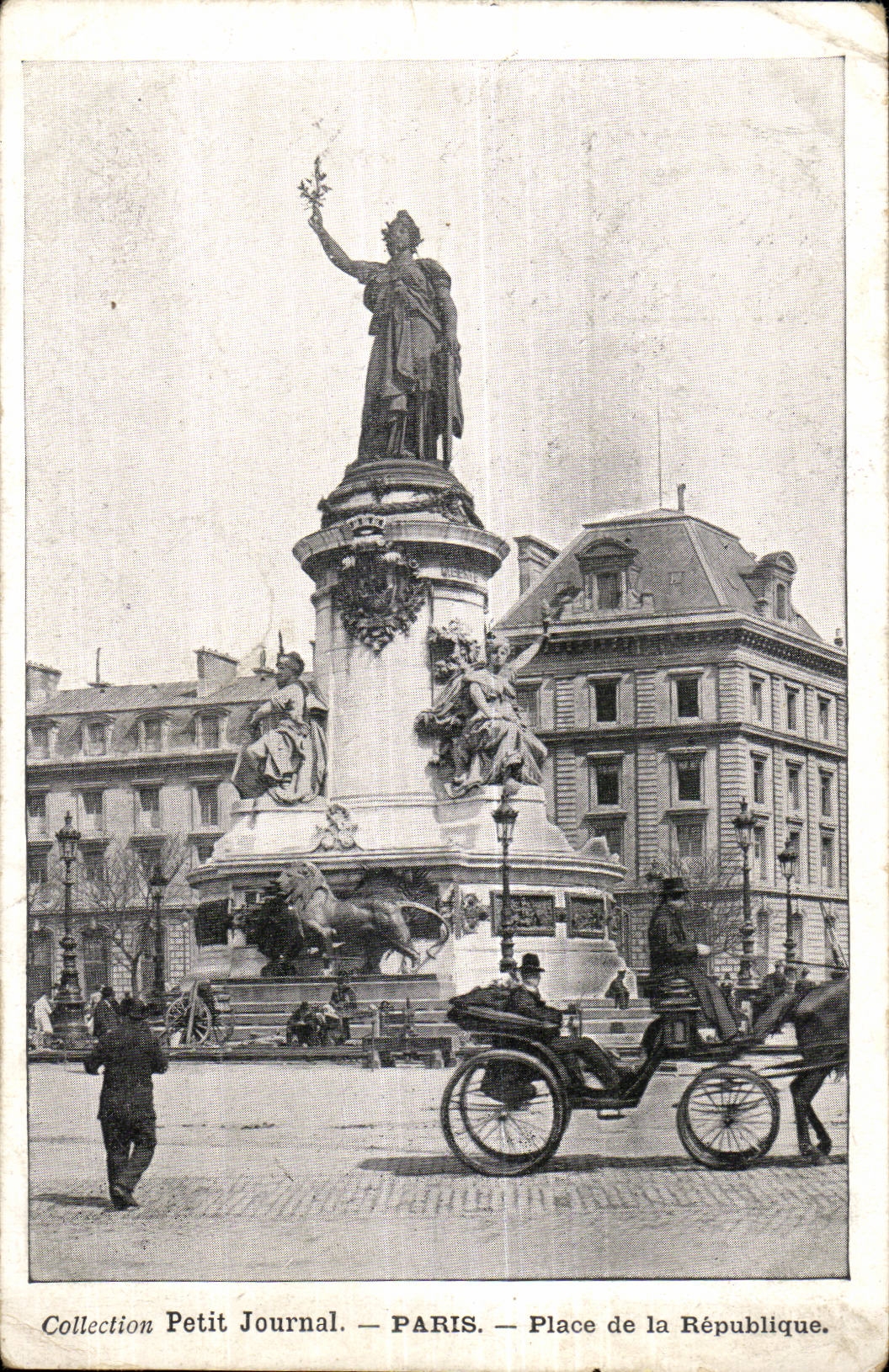 paris CPA Place de la Republique