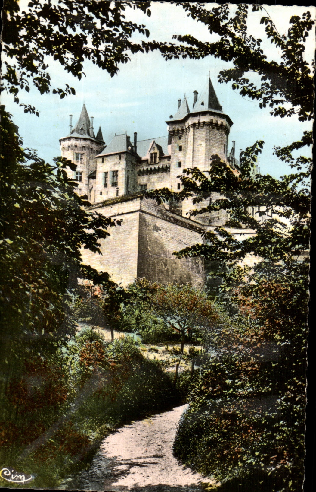 Saumur CPA the feudal castle Anjou
