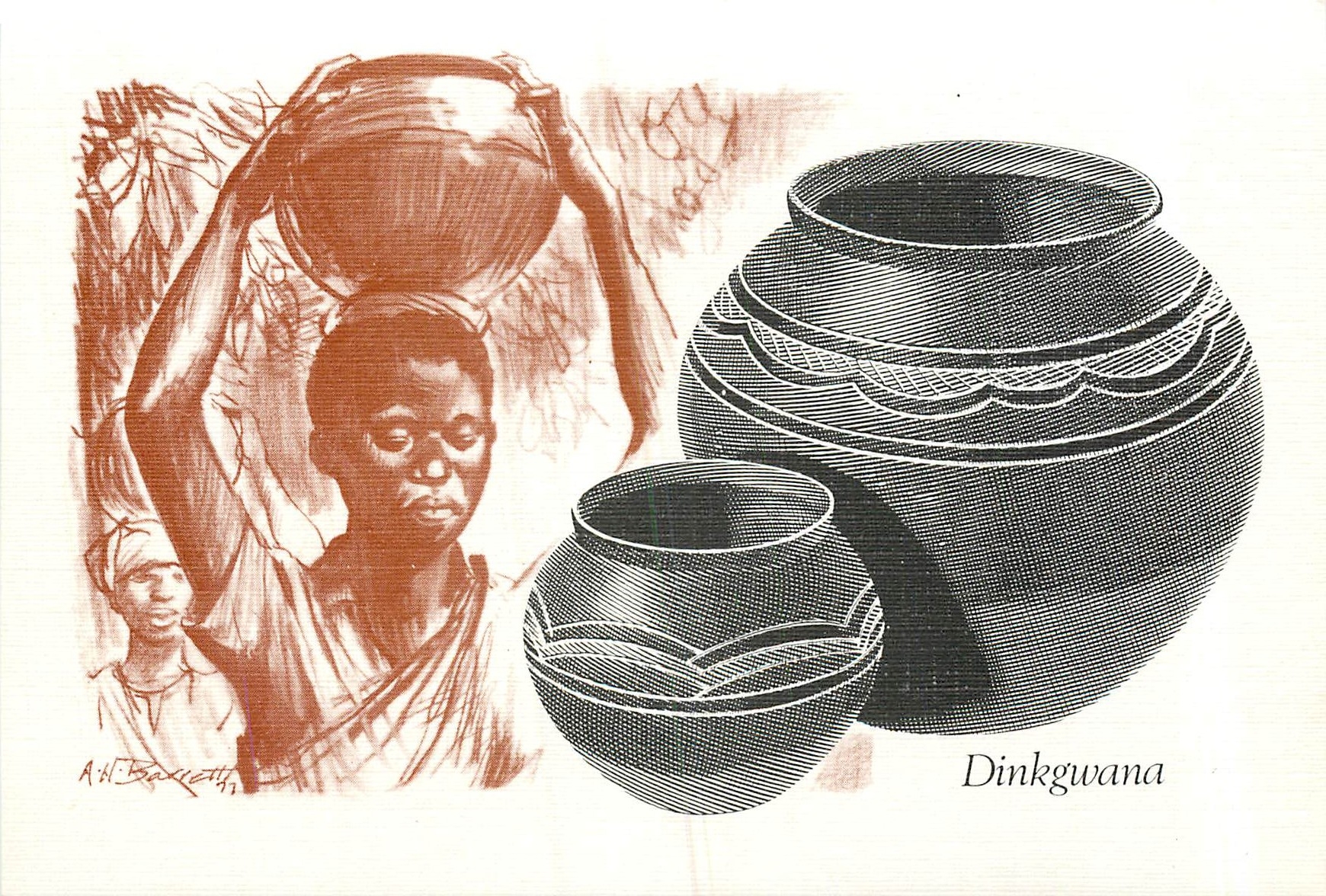 Postal Stationary Bophuthatswana Dingwana