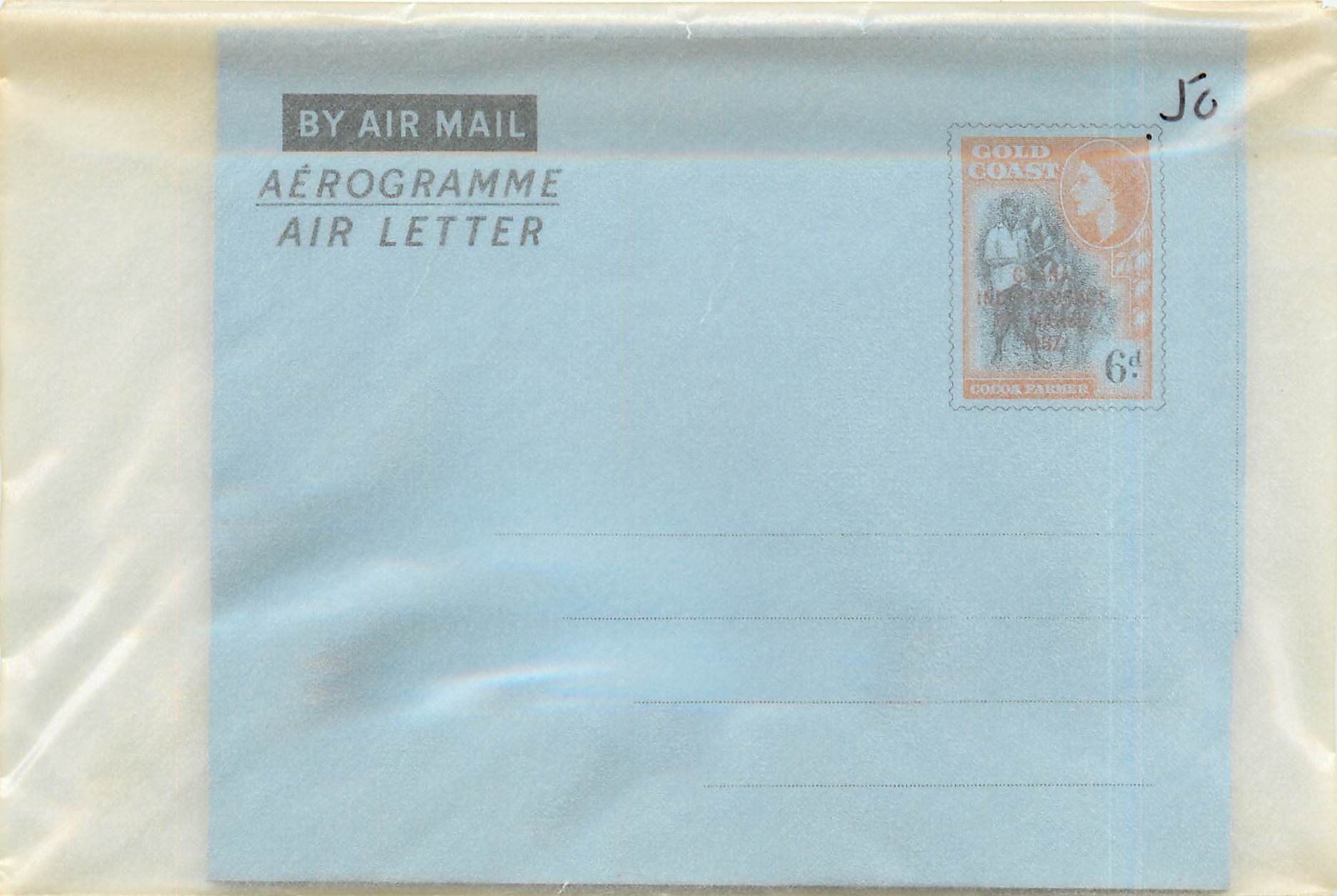 Entier Postal Stationary Gold Coast Aerogramme Aerogram