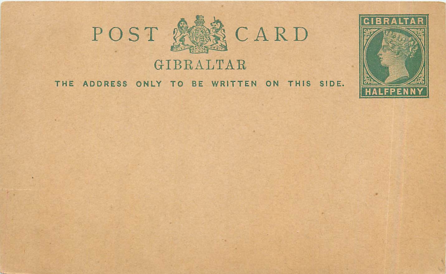Entier Postal Stationary Gibraltar