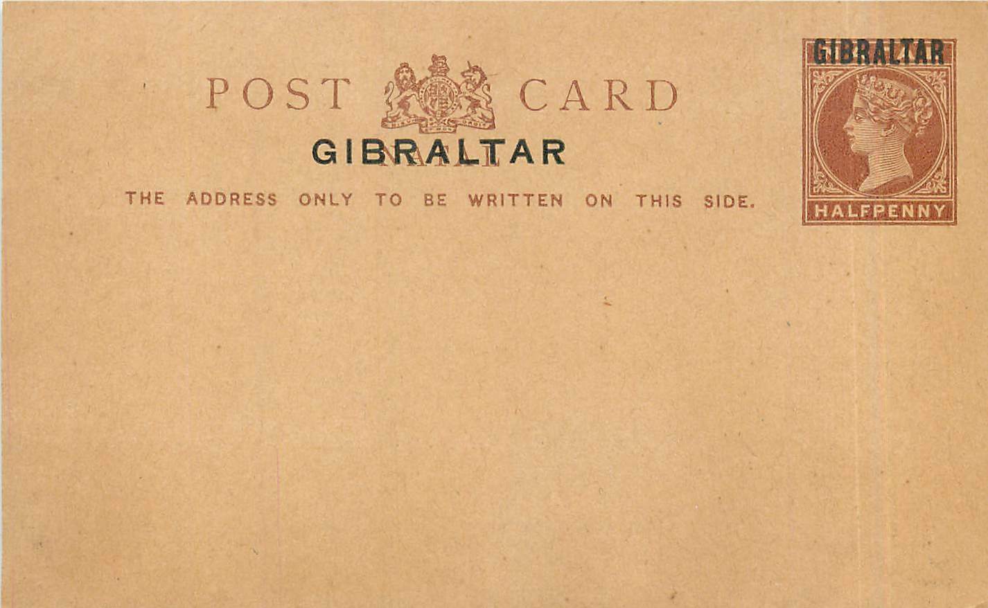 Entier Postal Stationary Gibraltar